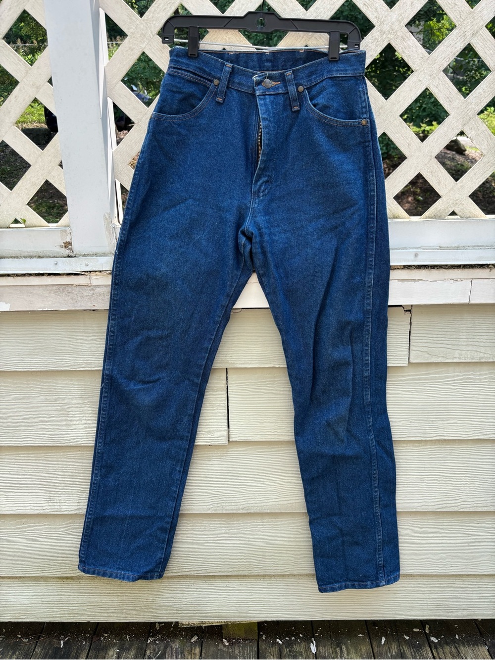 Wrangler High-Rise Dark Blue Women's Jeans